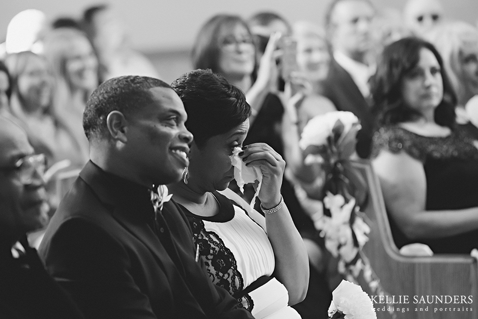 wedding ceremony, Mt. Olive Baptist Church wedding, mixed couple wedding